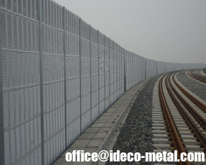 China Paredes de vallas acústicas absorbentes de metal perforadas proveedor