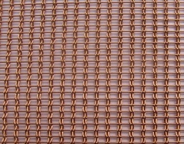 China Malla de alambre arquitectónica tejida trenzada cobre decorativo del fósforo proveedor
